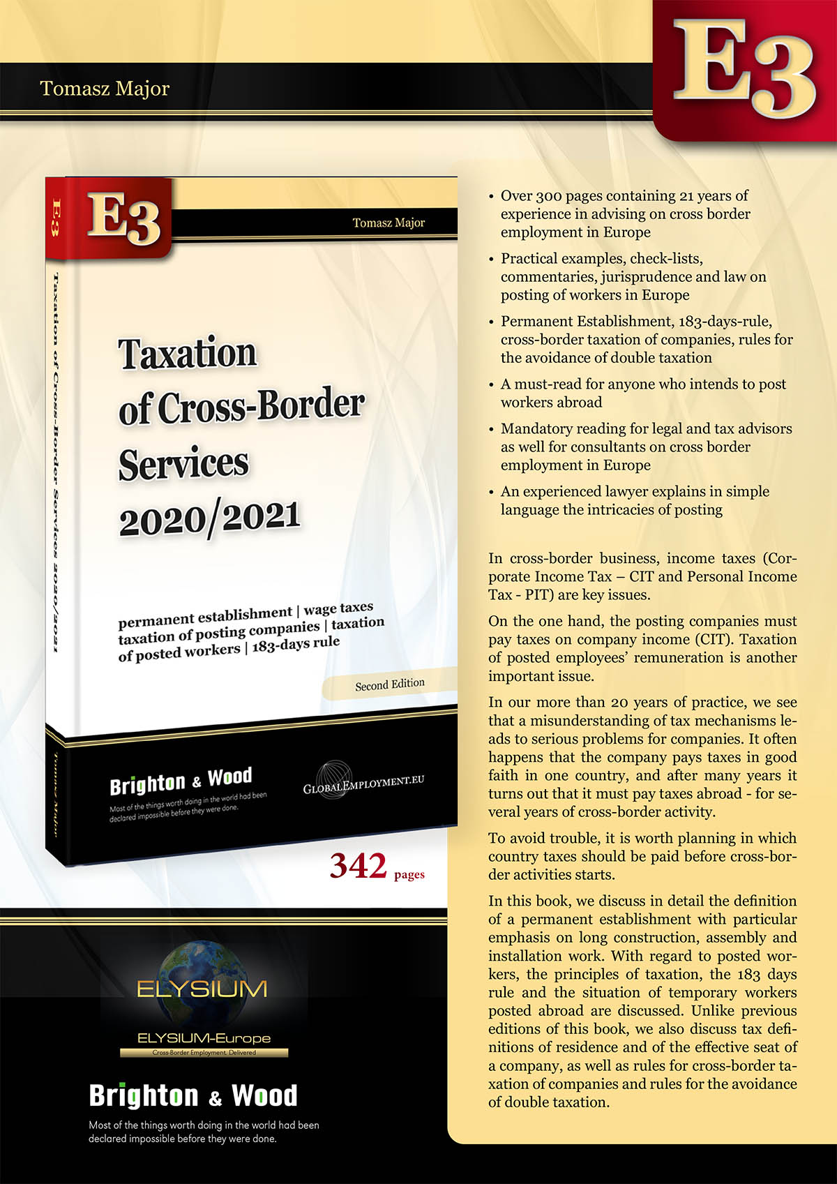 E3 -Taxation of Cross-Border Services in 2020-2021