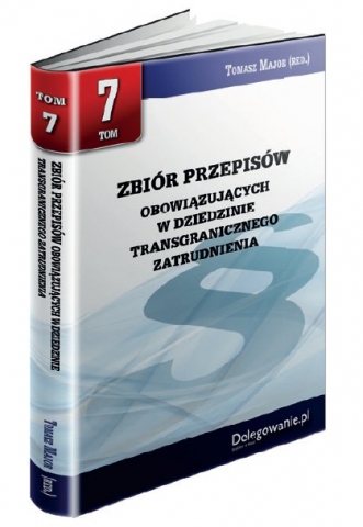 TOM 7 ZBIÓR PRZEPISÓW OBOWIĄZUJĄCYCH W DZIEDZINIE TRANSGRANICZNEGO ZATRUDNIENIA